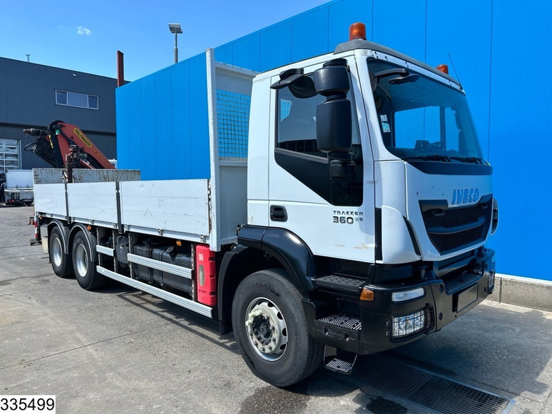 Iveco Trakker 360 6X4, EURO 6, Steel suspension, Palfinger - Φορτηγό με ανοιχτή καρότσα, Φορτηγό με γερανό: φωτογραφία 3 Iveco Trakker 360 6X4, EURO 6, Steel suspension, Palfinger - Φορτηγό με ανοιχτή καρότσα, Φορτηγό με γερανό: φωτογραφία 3