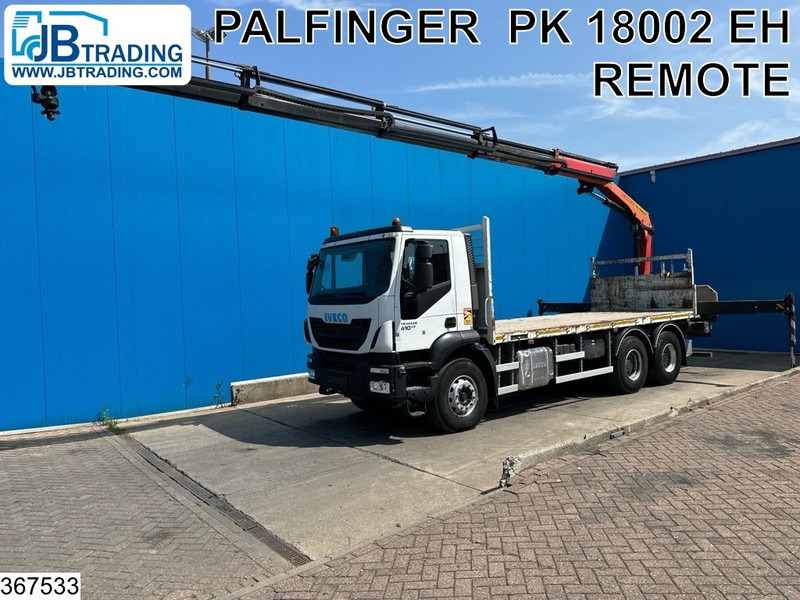 Iveco Trakker 410 6X4, EURO 6, Steel suspension, Retarder - Φορτηγό με ανοιχτή καρότσα, Φορτηγό με γερανό: φωτογραφία 1 Iveco Trakker 410 6X4, EURO 6, Steel suspension, Retarder - Φορτηγό με ανοιχτή καρότσα, Φορτηγό με γερανό: φωτογραφία 1