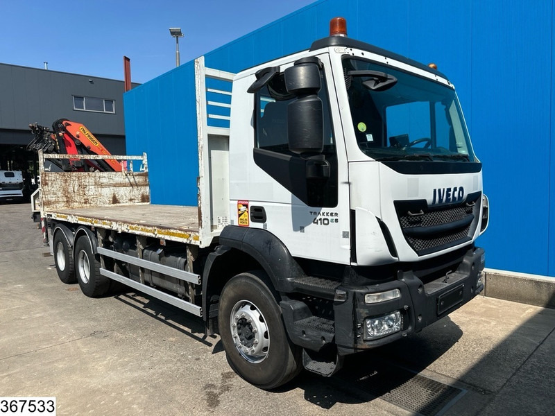 Iveco Trakker 410 6X4, EURO 6, Steel suspension, Retarder - Φορτηγό με ανοιχτή καρότσα, Φορτηγό με γερανό: φωτογραφία 3 Iveco Trakker 410 6X4, EURO 6, Steel suspension, Retarder - Φορτηγό με ανοιχτή καρότσα, Φορτηγό με γερανό: φωτογραφία 3