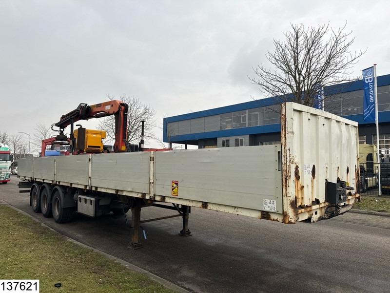 Lecitrailer open laadbak Palfinger PK15500, Remote - Επικαθήμενο πλατφόρμα/ Καρότσα: φωτογραφία 4 Lecitrailer open laadbak Palfinger PK15500, Remote - Επικαθήμενο πλατφόρμα/ Καρότσα: φωτογραφία 4