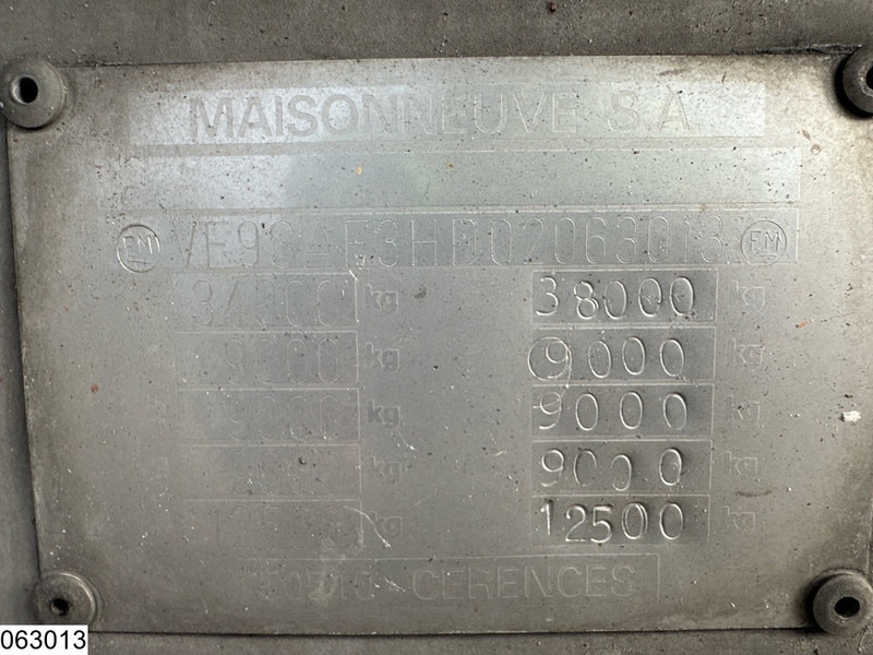 MAISONNEUVE Food 31.863 Liter, 4 Comp - Επικαθήμενο βυτίο: φωτογραφία 4 MAISONNEUVE Food 31.863 Liter, 4 Comp - Επικαθήμενο βυτίο: φωτογραφία 4