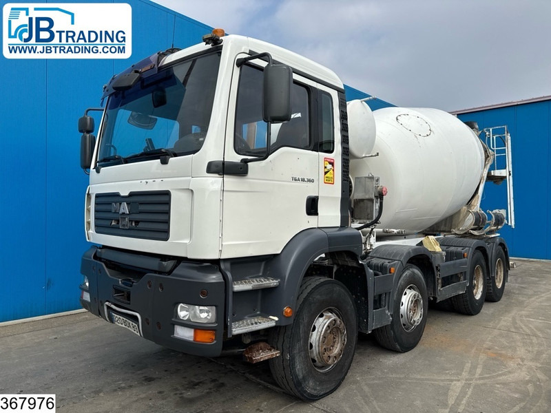 MAN TGA 32 360 8X4, Manual, Steel suspension, Stetter 9m3 - Μπετονιέρα φορτηγό: φωτογραφία 1 MAN TGA 32 360 8X4, Manual, Steel suspension, Stetter 9m3 - Μπετονιέρα φορτηγό: φωτογραφία 1