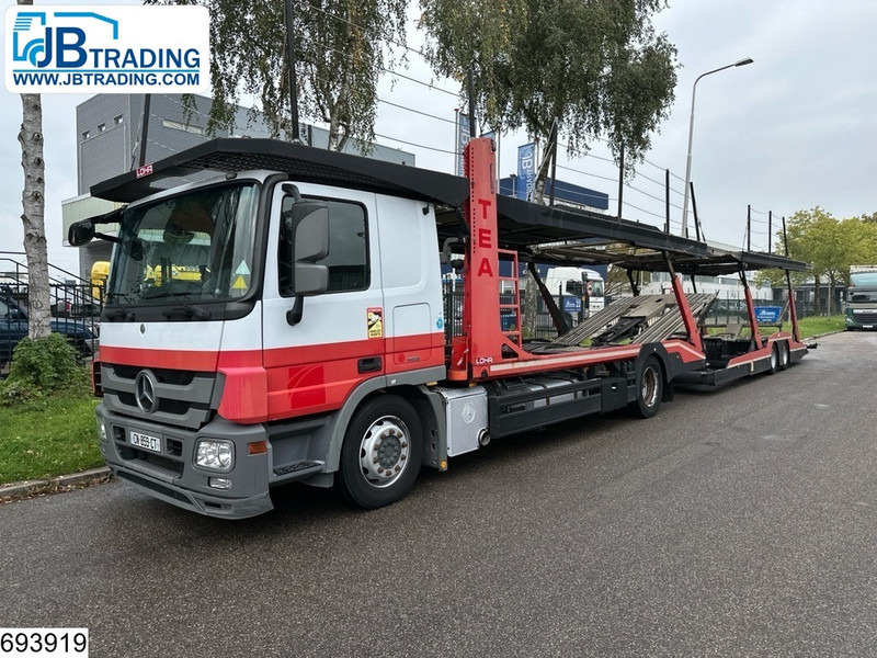 Mercedes-Benz Actros 1841 EURO 5, Lohr, Multilohr, Retarder, Combi - Φορτηγό αυτοκινητάμαξα: φωτογραφία 1 Mercedes-Benz Actros 1841 EURO 5, Lohr, Multilohr, Retarder, Combi - Φορτηγό αυτοκινητάμαξα: φωτογραφία 1