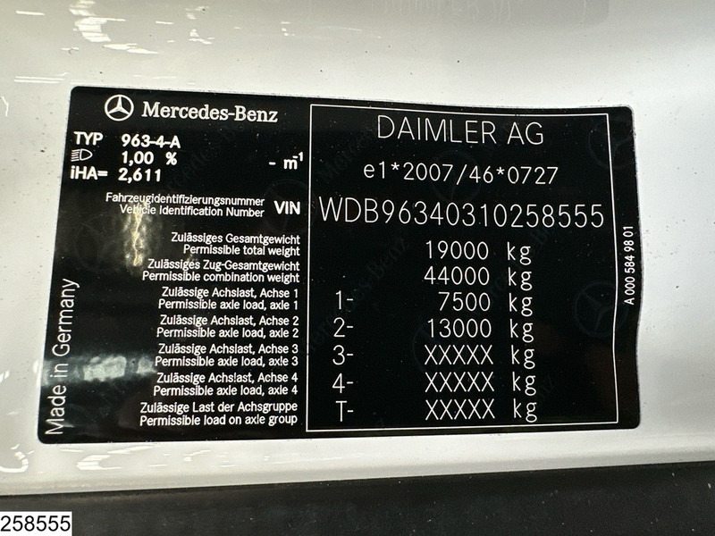 Τράκτορας Mercedes-Benz Actros 1843 EURO 6: φωτογραφία 7