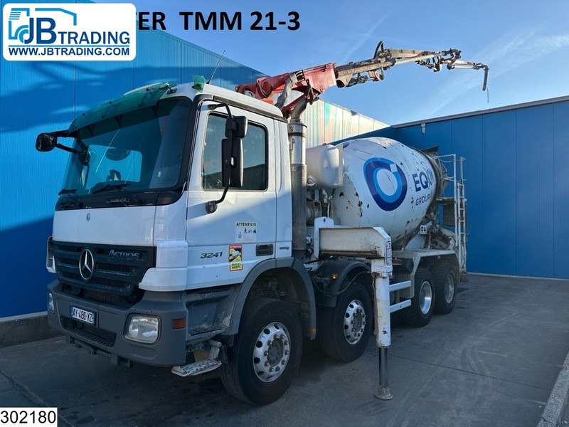Mercedes-Benz Actros 3241 8x4, PUMI, Putzmeister, 21 MTR, Telligent 16 - Αντλία σκυροδέματος: φωτογραφία 1 Mercedes-Benz Actros 3241 8x4, PUMI, Putzmeister, 21 MTR, Telligent 16 - Αντλία σκυροδέματος: φωτογραφία 1