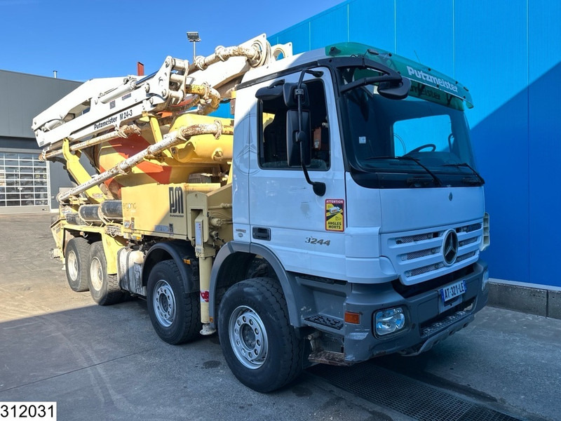 Mercedes-Benz Actros 3244 8x4, PUMI, Putzmeister, 24 MTR, Telligent 16 - Αντλία σκυροδέματος: φωτογραφία 2 Mercedes-Benz Actros 3244 8x4, PUMI, Putzmeister, 24 MTR, Telligent 16 - Αντλία σκυροδέματος: φωτογραφία 2
