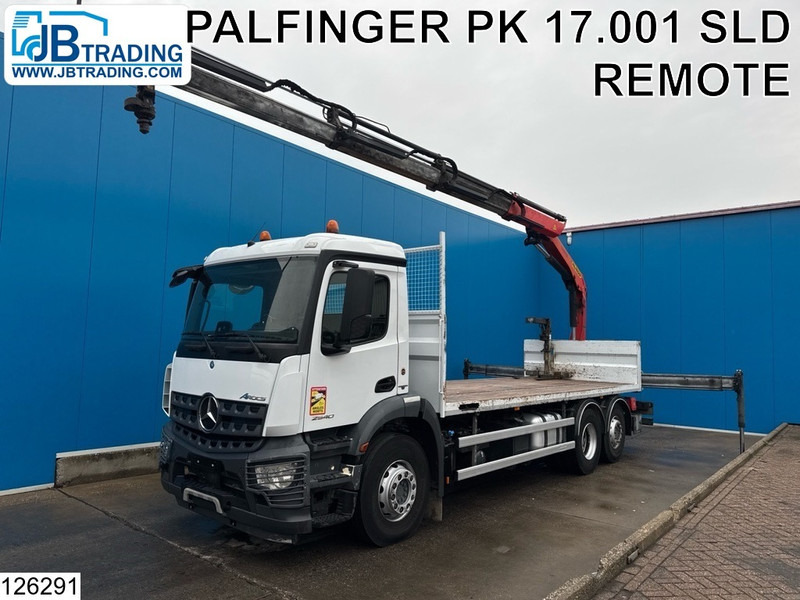 Mercedes-Benz Arocs 2540 6x2, EURO 6, Palfinger, Remote - Φορτηγό με ανοιχτή καρότσα, Φορτηγό με γερανό: φωτογραφία 1 Mercedes-Benz Arocs 2540 6x2, EURO 6, Palfinger, Remote - Φορτηγό με ανοιχτή καρότσα, Φορτηγό με γερανό: φωτογραφία 1