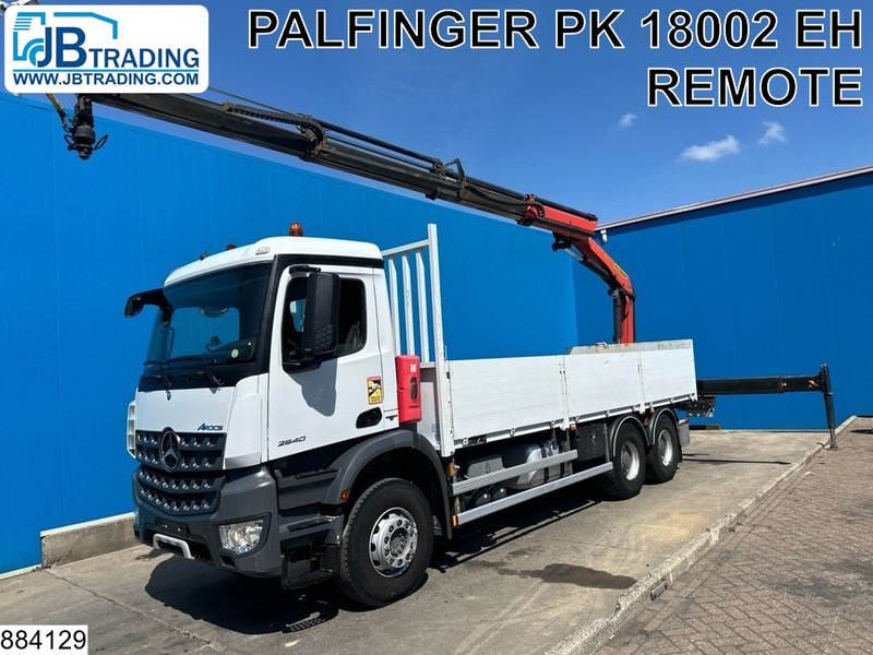 Mercedes-Benz Arocs 2640 6X4, EURO 6, Steel suspension, Retarder - Φορτηγό με ανοιχτή καρότσα, Φορτηγό με γερανό: φωτογραφία 1 Mercedes-Benz Arocs 2640 6X4, EURO 6, Steel suspension, Retarder - Φορτηγό με ανοιχτή καρότσα, Φορτηγό με γερανό: φωτογραφία 1