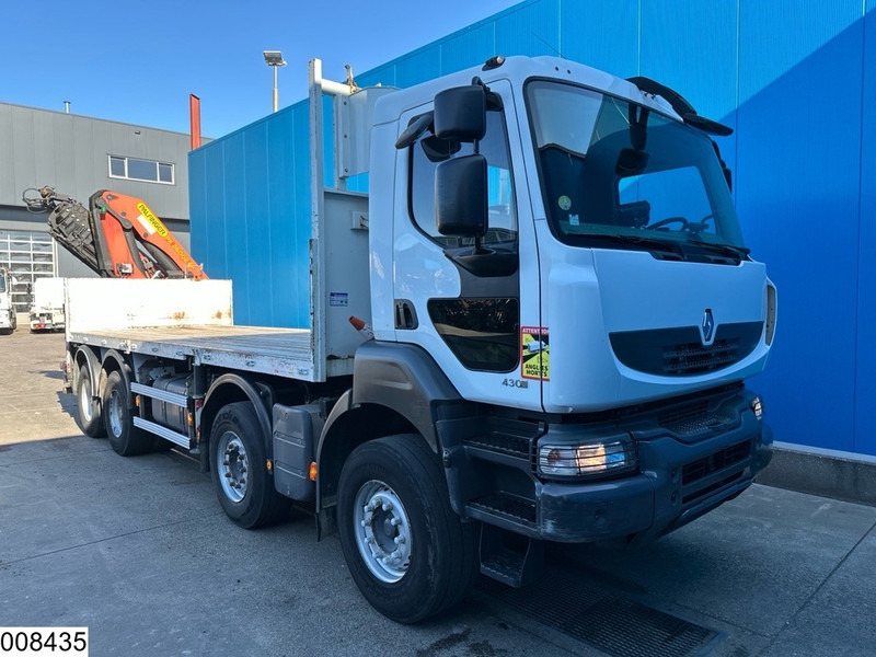 Renault Kerax 430 Dxi 8x4, EURO 5, Palfinger, Remote, Steel suspenion - Φορτηγό με ανοιχτή καρότσα, Φορτηγό με γερανό: φωτογραφία 3 Renault Kerax 430 Dxi 8x4, EURO 5, Palfinger, Remote, Steel suspenion - Φορτηγό με ανοιχτή καρότσα, Φορτηγό με γερανό: φωτογραφία 3