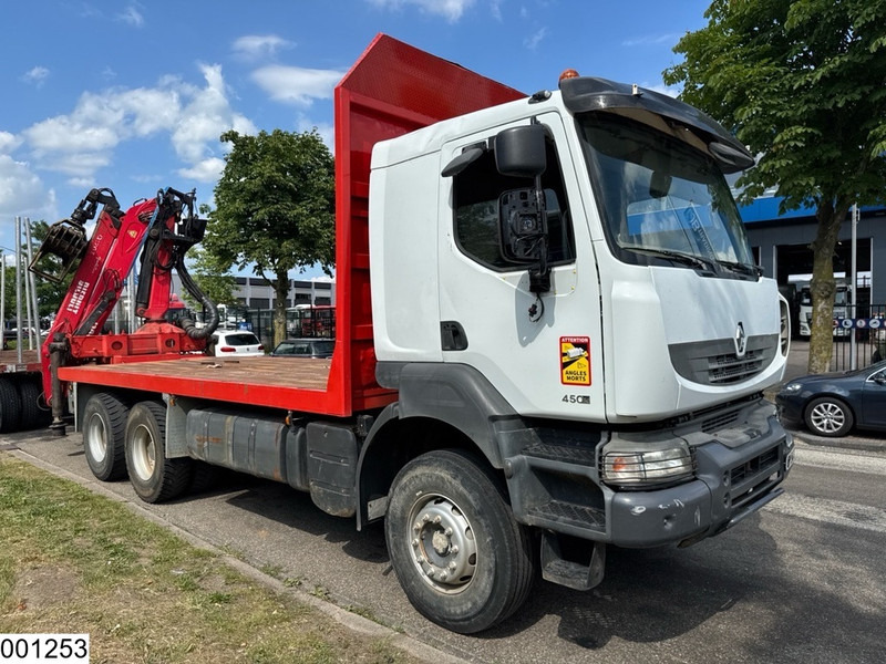 Renault Kerax 450 Dxi 6x4, Manual, Steel, Palfinger, Retarder - Φορτηγό ξυλείας, Φορτηγό με γερανό: φωτογραφία 3 Renault Kerax 450 Dxi 6x4, Manual, Steel, Palfinger, Retarder - Φορτηγό ξυλείας, Φορτηγό με γερανό: φωτογραφία 3