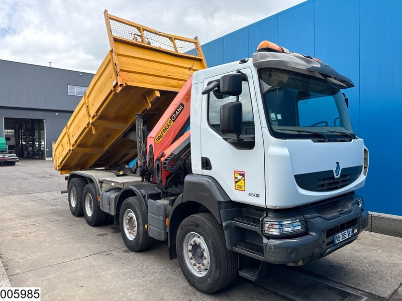 Renault Kerax 450 Dxi 8X4, Manual, Steel suspension, Retarder - Φορτηγό ανατρεπόμενο, Φορτηγό με γερανό: φωτογραφία 3 Renault Kerax 450 Dxi 8X4, Manual, Steel suspension, Retarder - Φορτηγό ανατρεπόμενο, Φορτηγό με γερανό: φωτογραφία 3