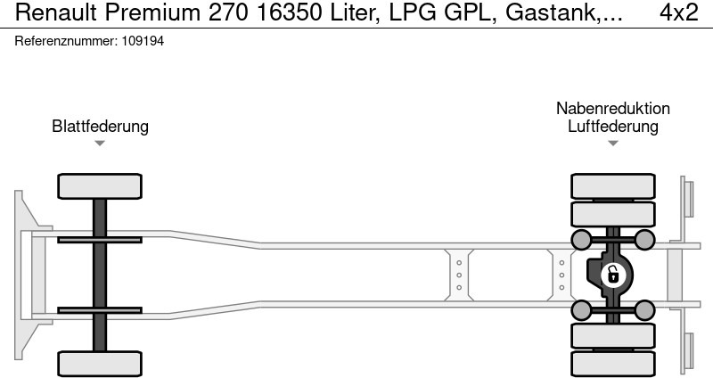 Μίσθωση Renault Premium 270 16350 Liter, LPG GPL, Gastank, Manual Renault Premium 270 16350 Liter, LPG GPL, Gastank, Manual: φωτογραφία 13