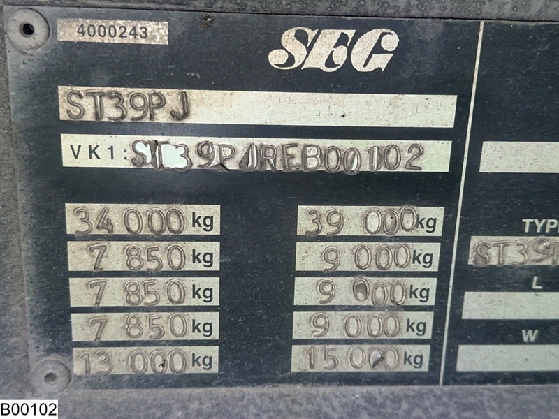 Samro gesloten bak Mega, Jumbo - Επικαθήμενο κόφα: φωτογραφία 4 Samro gesloten bak Mega, Jumbo - Επικαθήμενο κόφα: φωτογραφία 4