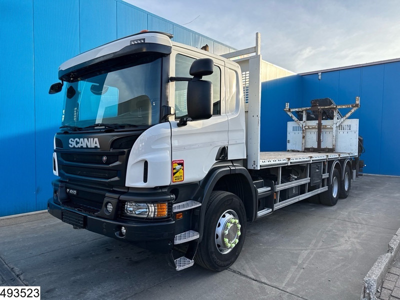 Scania P 410 6x4, EURO 6, Hiab, Remote, Retarder - Φορτηγό με ανοιχτή καρότσα, Φορτηγό με γερανό: φωτογραφία 3 Scania P 410 6x4, EURO 6, Hiab, Remote, Retarder - Φορτηγό με ανοιχτή καρότσα, Φορτηγό με γερανό: φωτογραφία 3