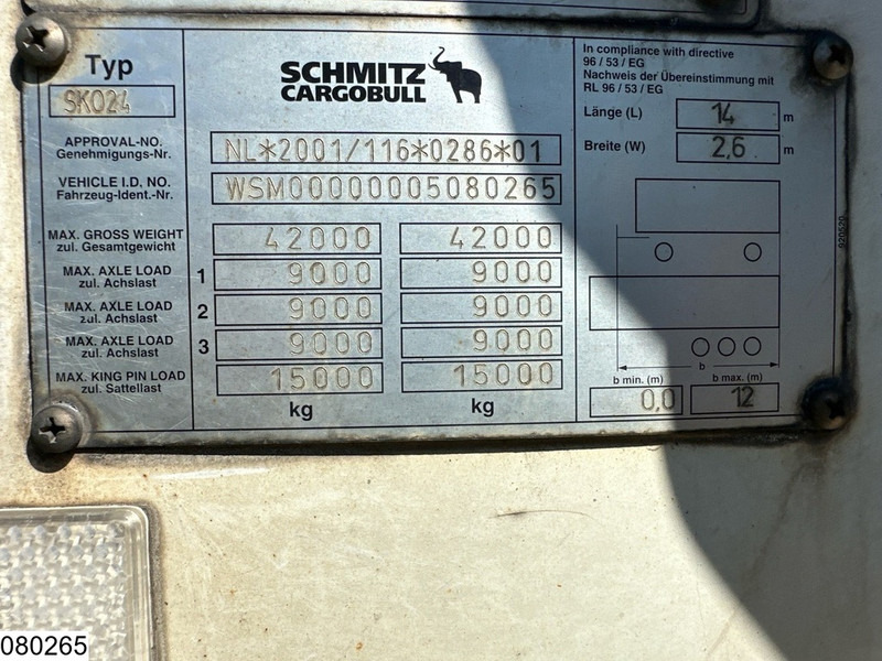 Schmitz Cargobull Koel vries Carrier Vector 1550, Dhollandia - Επικαθήμενο ψυγείο: φωτογραφία 4 Schmitz Cargobull Koel vries Carrier Vector 1550, Dhollandia - Επικαθήμενο ψυγείο: φωτογραφία 4