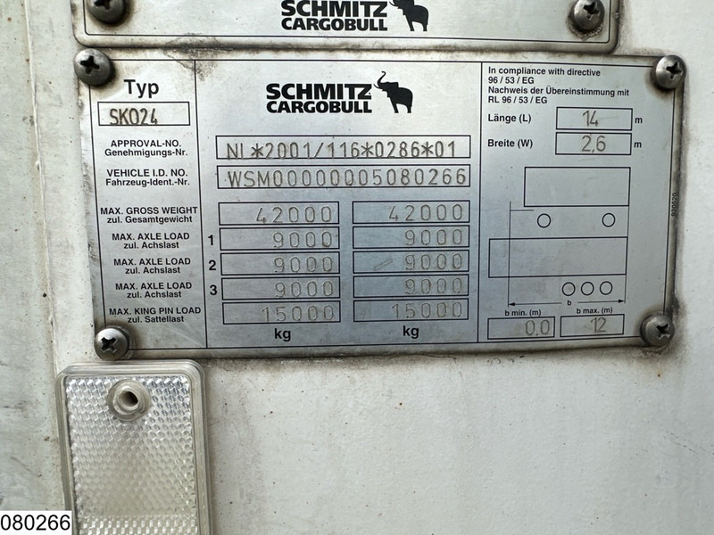 Schmitz Cargobull Koel vries Carrier Vector 1550, Dhollandia - Επικαθήμενο ψυγείο: φωτογραφία 4 Schmitz Cargobull Koel vries Carrier Vector 1550, Dhollandia - Επικαθήμενο ψυγείο: φωτογραφία 4