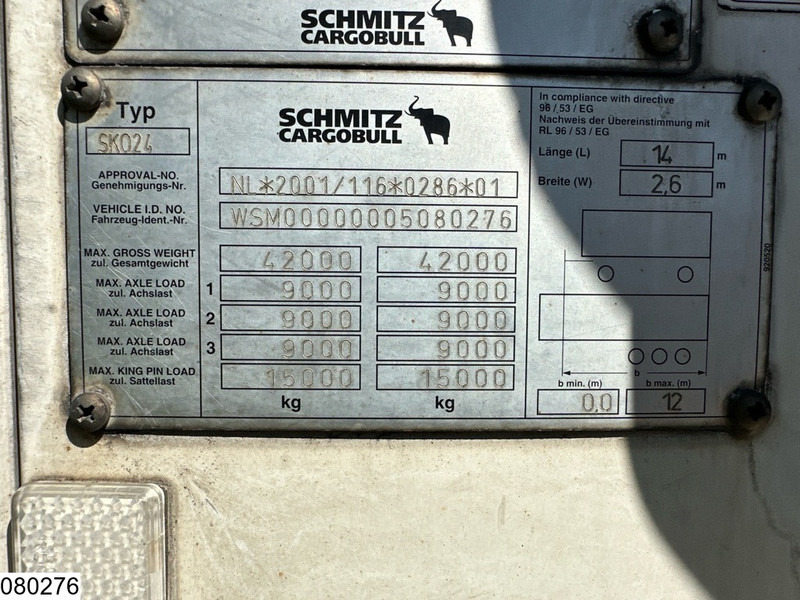 Schmitz Cargobull Koel vries Carrier Vector 1550, Dhollandia - Επικαθήμενο ψυγείο: φωτογραφία 4 Schmitz Cargobull Koel vries Carrier Vector 1550, Dhollandia - Επικαθήμενο ψυγείο: φωτογραφία 4