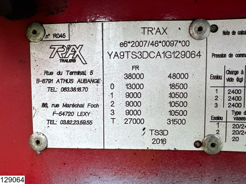 Trax Chassis Timber transport, Kesla 2014 - Ημιρυμουλκούμενο μεταφοράς ξυλείας: φωτογραφία 4 Trax Chassis Timber transport, Kesla 2014 - Ημιρυμουλκούμενο μεταφοράς ξυλείας: φωτογραφία 4