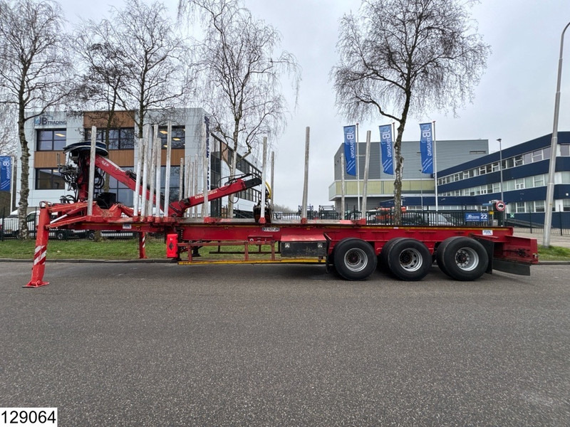 Trax Chassis Timber transport, Kesla 2014 - Ημιρυμουλκούμενο μεταφοράς ξυλείας: φωτογραφία 2 Trax Chassis Timber transport, Kesla 2014 - Ημιρυμουλκούμενο μεταφοράς ξυλείας: φωτογραφία 2