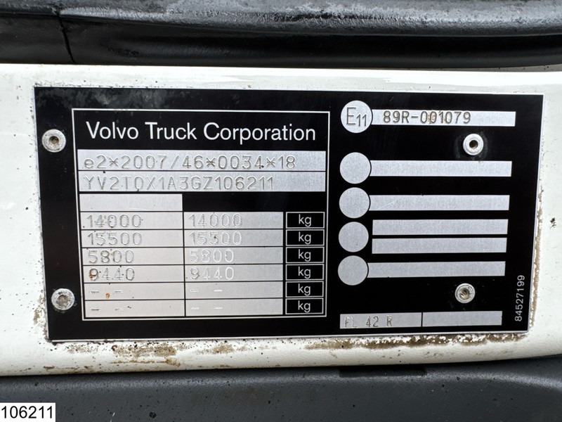 Φορτηγό ψυγείο Volvo FL 250 EURO 6, Carrier, Meat hanging rails: φωτογραφία 7