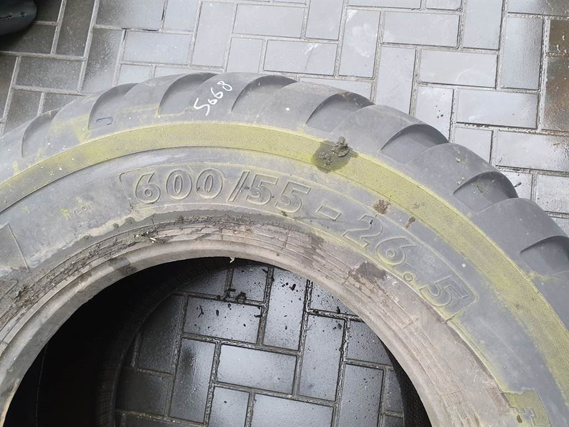 BKT 600/55-26.5 - Tyre/Reifen/Band - Ελαστικό για Κατασκευή μηχανήματα: φωτογραφία 2 BKT 600/55-26.5 - Tyre/Reifen/Band - Ελαστικό για Κατασκευή μηχανήματα: φωτογραφία 2