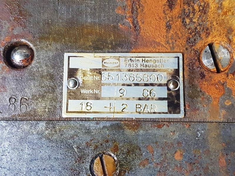 Kramer 312-Hengst 651385800-Valve/Ventile/Ventiel - Υδραυλικό για Κατασκευή μηχανήματα: φωτογραφία 5 Kramer 312-Hengst 651385800-Valve/Ventile/Ventiel - Υδραυλικό για Κατασκευή μηχανήματα: φωτογραφία 5