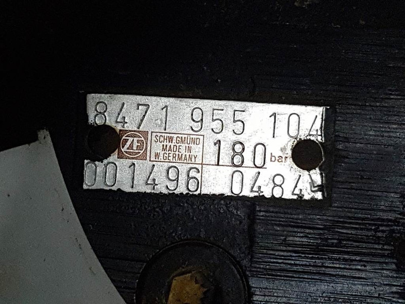 Kramer 312-ZF 8471955104-Steering unit/Lenkeinheit - Υδραυλικό για Κατασκευή μηχανήματα: φωτογραφία 4 Kramer 312-ZF 8471955104-Steering unit/Lenkeinheit - Υδραυλικό για Κατασκευή μηχανήματα: φωτογραφία 4