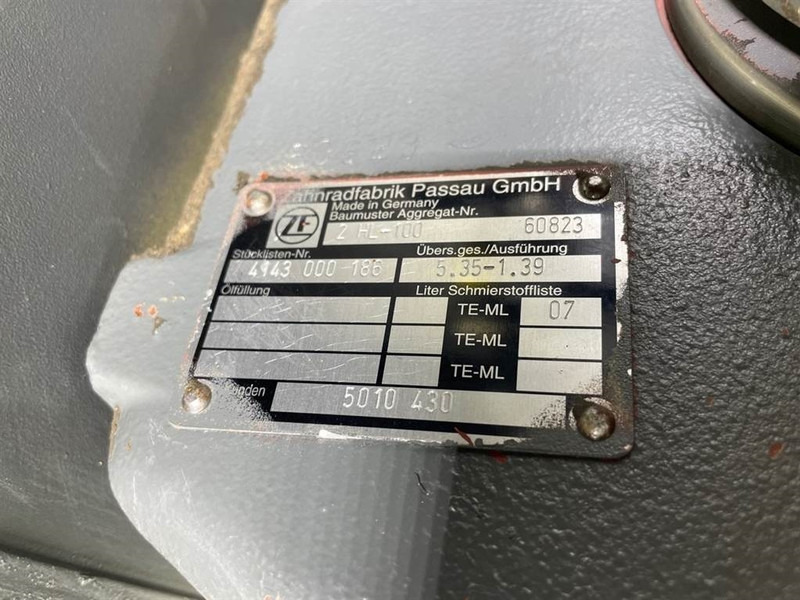 Liebherr A924B-5010430-Transmission with pump - Κιβώτιο ταχυτήτων για Κατασκευή μηχανήματα: φωτογραφία 5 Liebherr A924B-5010430-Transmission with pump - Κιβώτιο ταχυτήτων για Κατασκευή μηχανήματα: φωτογραφία 5