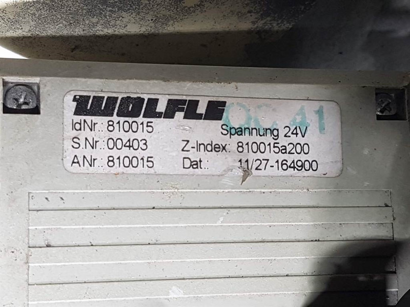Liebherr L586-Wölfle 590154/810015-Overpressure system - Καμπίνα και εσωτερικό για Κατασκευή μηχανήματα: φωτογραφία 5 Liebherr L586-Wölfle 590154/810015-Overpressure system - Καμπίνα και εσωτερικό για Κατασκευή μηχανήματα: φωτογραφία 5