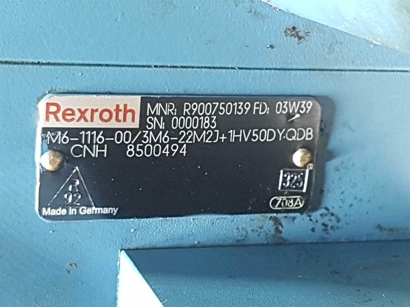 Rexroth M6-1116-00/3M6 - Fiat-Hitachi W170 - Valve - Υδραυλικό: φωτογραφία 5 Rexroth M6-1116-00/3M6 - Fiat-Hitachi W170 - Valve - Υδραυλικό: φωτογραφία 5