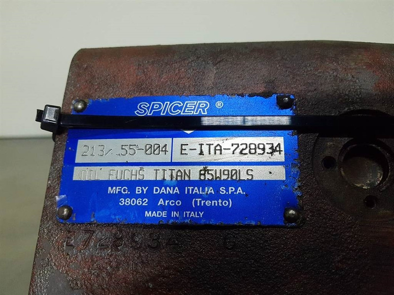 Αξονας και ανταλλακτικά για Κατασκευή μηχανήματα Spicer Dana 213/55-004 - Differential/Differentieel: φωτογραφία 6 Αξονας και ανταλλακτικά για Κατασκευή μηχανήματα Spicer Dana 213/55-004 - Differential/Differentieel: φωτογραφία 6