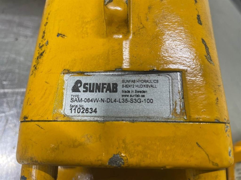 Sunfab SAM-064W-N-DL4-L35-Hydraulic motor/Plunjermotor - Υδραυλικό για Κατασκευή μηχανήματα: φωτογραφία 5 Sunfab SAM-064W-N-DL4-L35-Hydraulic motor/Plunjermotor - Υδραυλικό για Κατασκευή μηχανήματα: φωτογραφία 5