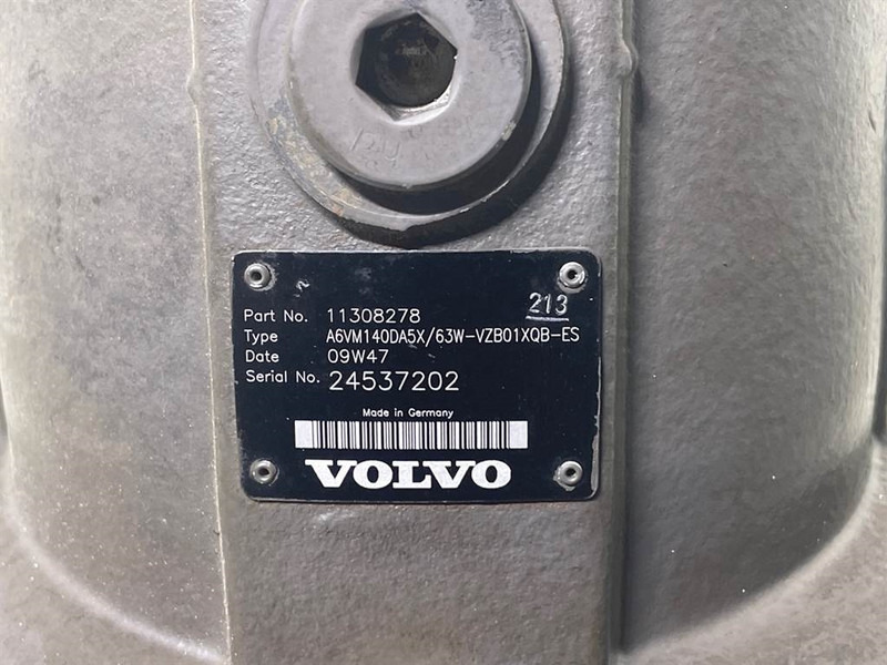 Volvo L35B-11308278-A6VM140DA5X/63W-Drive motor - Υδραυλικό για Κατασκευή μηχανήματα: φωτογραφία 5 Volvo L35B-11308278-A6VM140DA5X/63W-Drive motor - Υδραυλικό για Κατασκευή μηχανήματα: φωτογραφία 5