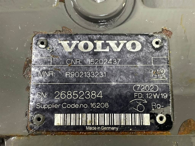 Volvo L50G-15202437-Drive pump/Fahrpumpe/Rijpomp - Υδραυλικό για Κατασκευή μηχανήματα: φωτογραφία 5 Volvo L50G-15202437-Drive pump/Fahrpumpe/Rijpomp - Υδραυλικό για Κατασκευή μηχανήματα: φωτογραφία 5