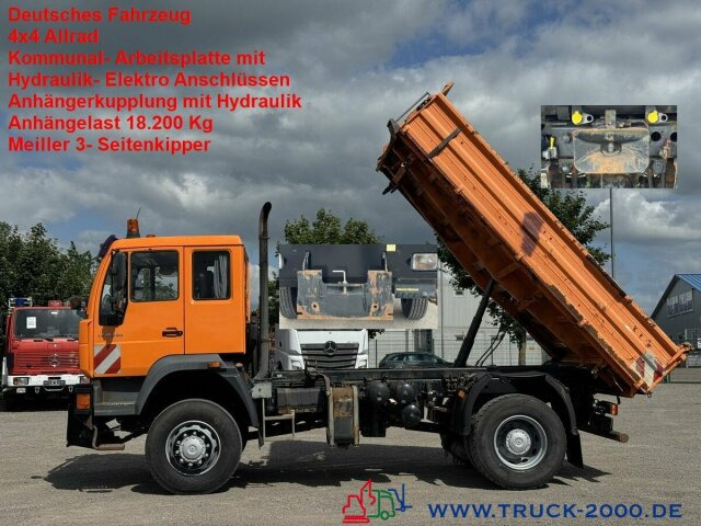 MAN LE 18.280 4x4 Winterdienst- Kommunalplatte + AHK - Φορτηγό ανατρεπόμενο: φωτογραφία 1 MAN LE 18.280 4x4 Winterdienst- Kommunalplatte + AHK - Φορτηγό ανατρεπόμενο: φωτογραφία 1