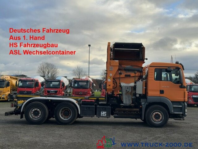MAN TGS 26.320 HS Fahrzeugbau ASF Wechselcontainer - Απορριμματοφόρο: φωτογραφία 1 MAN TGS 26.320 HS Fahrzeugbau ASF Wechselcontainer - Απορριμματοφόρο: φωτογραφία 1
