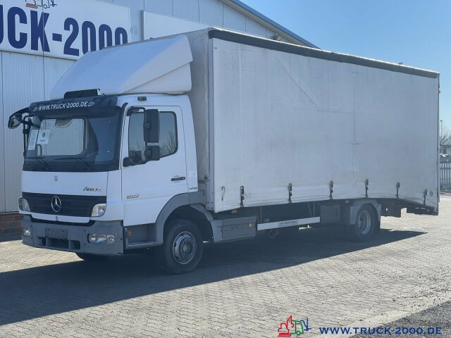 Mercedes-Benz 822 Atego Geschlossener Transport + el. Rampen - Φορτηγό αυτοκινητάμαξα: φωτογραφία 2 Mercedes-Benz 822 Atego Geschlossener Transport + el. Rampen - Φορτηγό αυτοκινητάμαξα: φωτογραφία 2