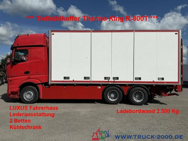 Mercedes-Benz Actros 2663 Tiefkühler Thermo King T-800R + LBW - Φορτηγό ψυγείο: φωτογραφία 1 Mercedes-Benz Actros 2663 Tiefkühler Thermo King T-800R + LBW - Φορτηγό ψυγείο: φωτογραφία 1