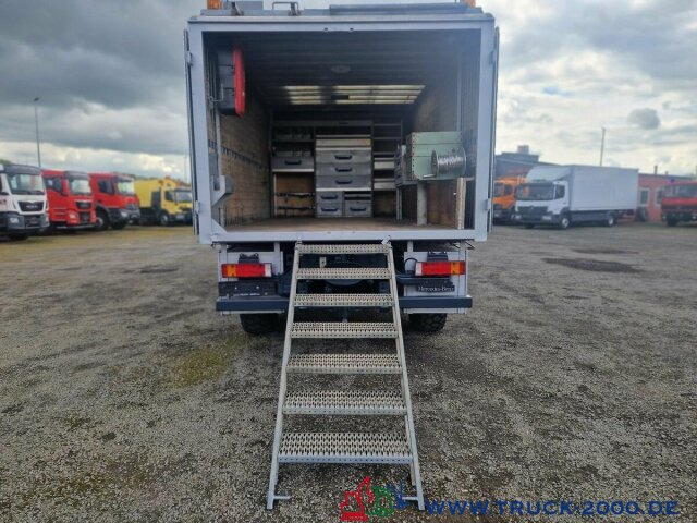 Mercedes-Benz Atego 824 4x4 Ideal Werkstatt-Wohn-Expeditionsmobil - Φορτηγό κόφα: φωτογραφία 3 Mercedes-Benz Atego 824 4x4 Ideal Werkstatt-Wohn-Expeditionsmobil - Φορτηγό κόφα: φωτογραφία 3