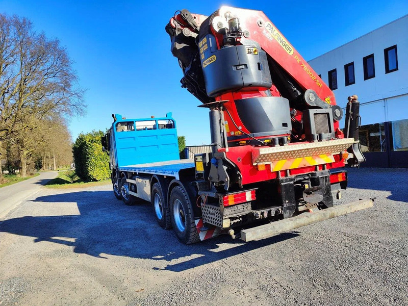 Mercedes-Benz Actros 4151 V8 8x4 roofcrane / dachdecker Palfinger PK78002 + Flyjib PJ170 - Φορτηγό με ανοιχτή καρότσα, Φορτηγό με γερανό: φωτογραφία 4 Mercedes-Benz Actros 4151 V8 8x4 roofcrane / dachdecker Palfinger PK78002 + Flyjib PJ170 - Φορτηγό με ανοιχτή καρότσα, Φορτηγό με γερανό: φωτογραφία 4