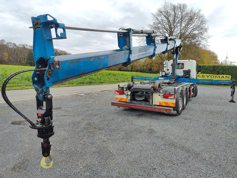 Scania P360 8x2 Tridem container Crane HIAB 244 - Φορτηγό φόρτωσης γάντζου, Φορτηγό με γερανό: φωτογραφία 3 Scania P360 8x2 Tridem container Crane HIAB 244 - Φορτηγό φόρτωσης γάντζου, Φορτηγό με γερανό: φωτογραφία 3