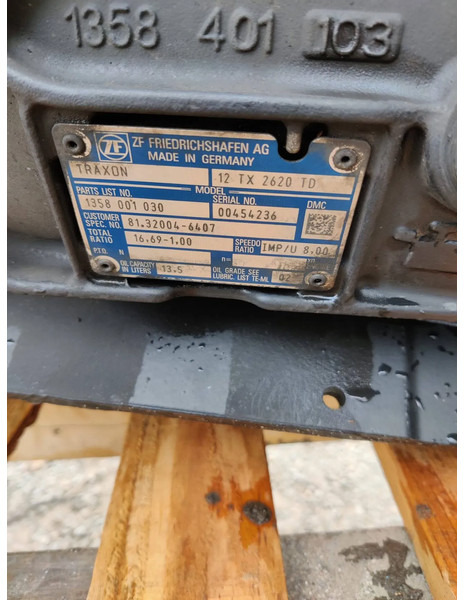 ZF Traxon 12TX2620TD - Κιβώτιο ταχυτήτων: φωτογραφία 3 ZF Traxon 12TX2620TD - Κιβώτιο ταχυτήτων: φωτογραφία 3