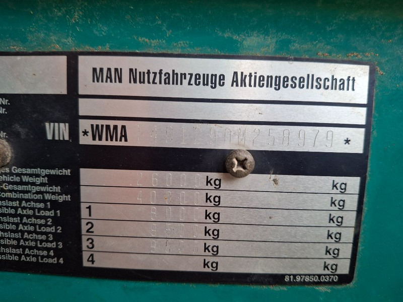 Τράκτορας MAN 26.463 6X4: φωτογραφία 16