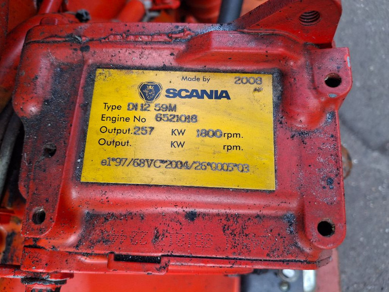 Scania DI12 59M - Κινητήρας: φωτογραφία 4 Scania DI12 59M - Κινητήρας: φωτογραφία 4