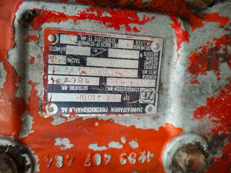 ZF 5K110GP - Κιβώτιο ταχυτήτων: φωτογραφία 5 ZF 5K110GP - Κιβώτιο ταχυτήτων: φωτογραφία 5