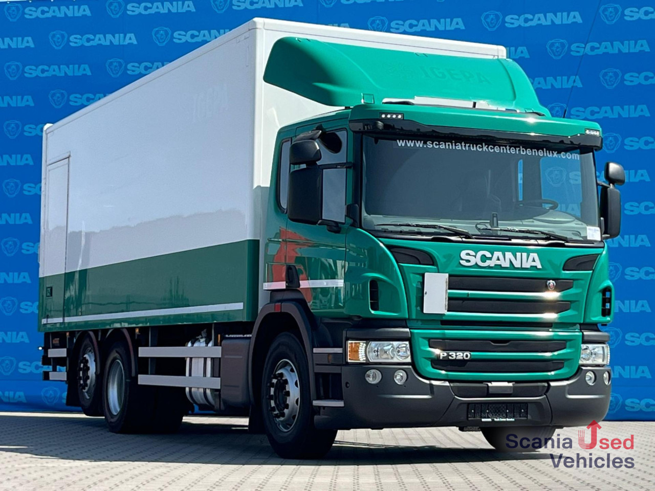 Φορτηγό κόφα SCANIA P 320 DB6x2*4MNB RETARDER FULL AIR 8T TAIL LIFT 2T: φωτογραφία 8