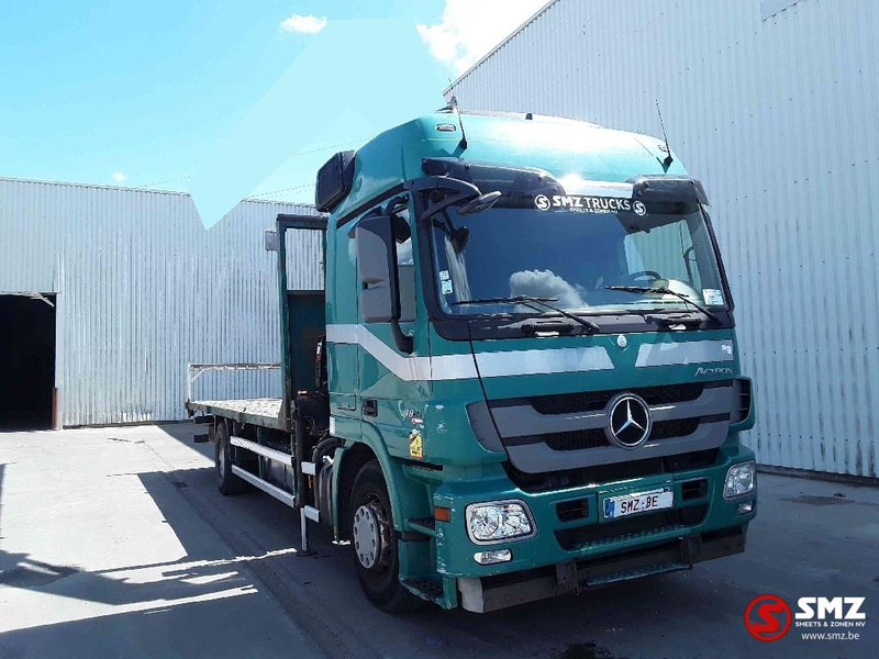 Mercedes-Benz Actros 1841 - Φορτηγό με ανοιχτή καρότσα, Φορτηγό με γερανό: φωτογραφία 1 Mercedes-Benz Actros 1841 - Φορτηγό με ανοιχτή καρότσα, Φορτηγό με γερανό: φωτογραφία 1