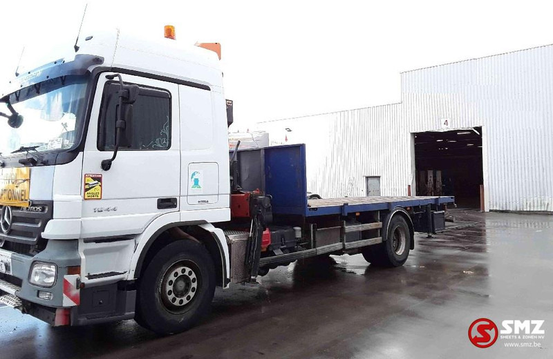 Mercedes-Benz Actros 1844 EPS - Φορτηγό με ανοιχτή καρότσα, Φορτηγό με γερανό: φωτογραφία 5 Mercedes-Benz Actros 1844 EPS - Φορτηγό με ανοιχτή καρότσα, Φορτηγό με γερανό: φωτογραφία 5
