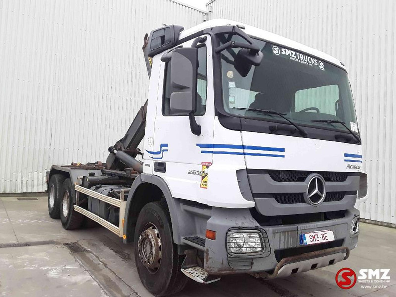 Mercedes-Benz Actros 2636 6x4 manual - Φορτηγό μεταφοράς εμπορευματοκιβωτίων/ Κινητό αμάξωμα: φωτογραφία 1 Mercedes-Benz Actros 2636 6x4 manual - Φορτηγό μεταφοράς εμπορευματοκιβωτίων/ Κινητό αμάξωμα: φωτογραφία 1