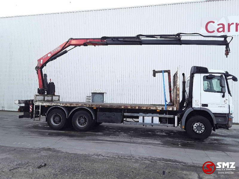 Mercedes-Benz Actros 2636 fassi f 155 full steeleps - Φορτηγό με ανοιχτή καρότσα, Φορτηγό με γερανό: φωτογραφία 3 Mercedes-Benz Actros 2636 fassi f 155 full steeleps - Φορτηγό με ανοιχτή καρότσα, Φορτηγό με γερανό: φωτογραφία 3